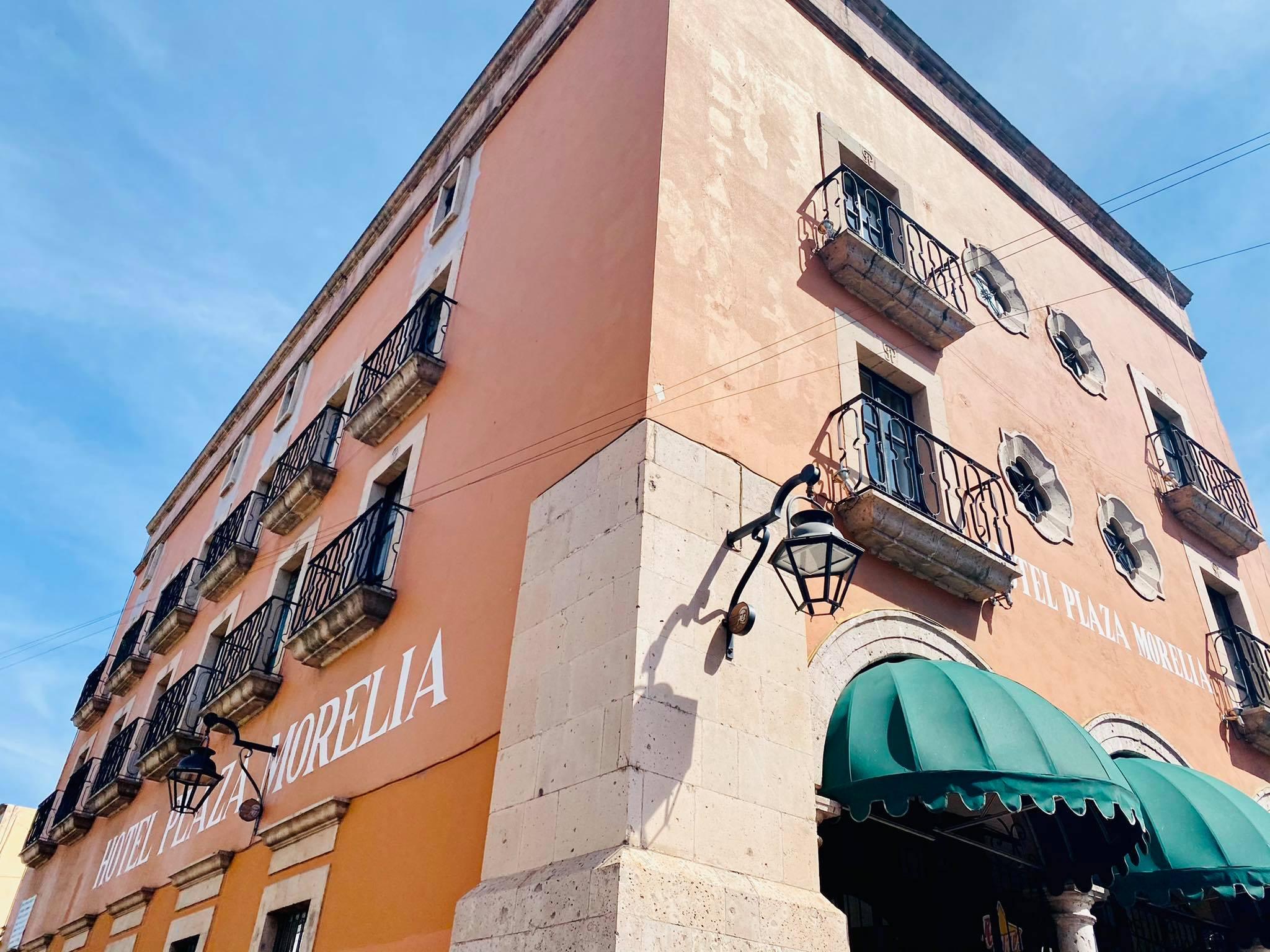 Hotel Plaza Morelia Buitenkant foto