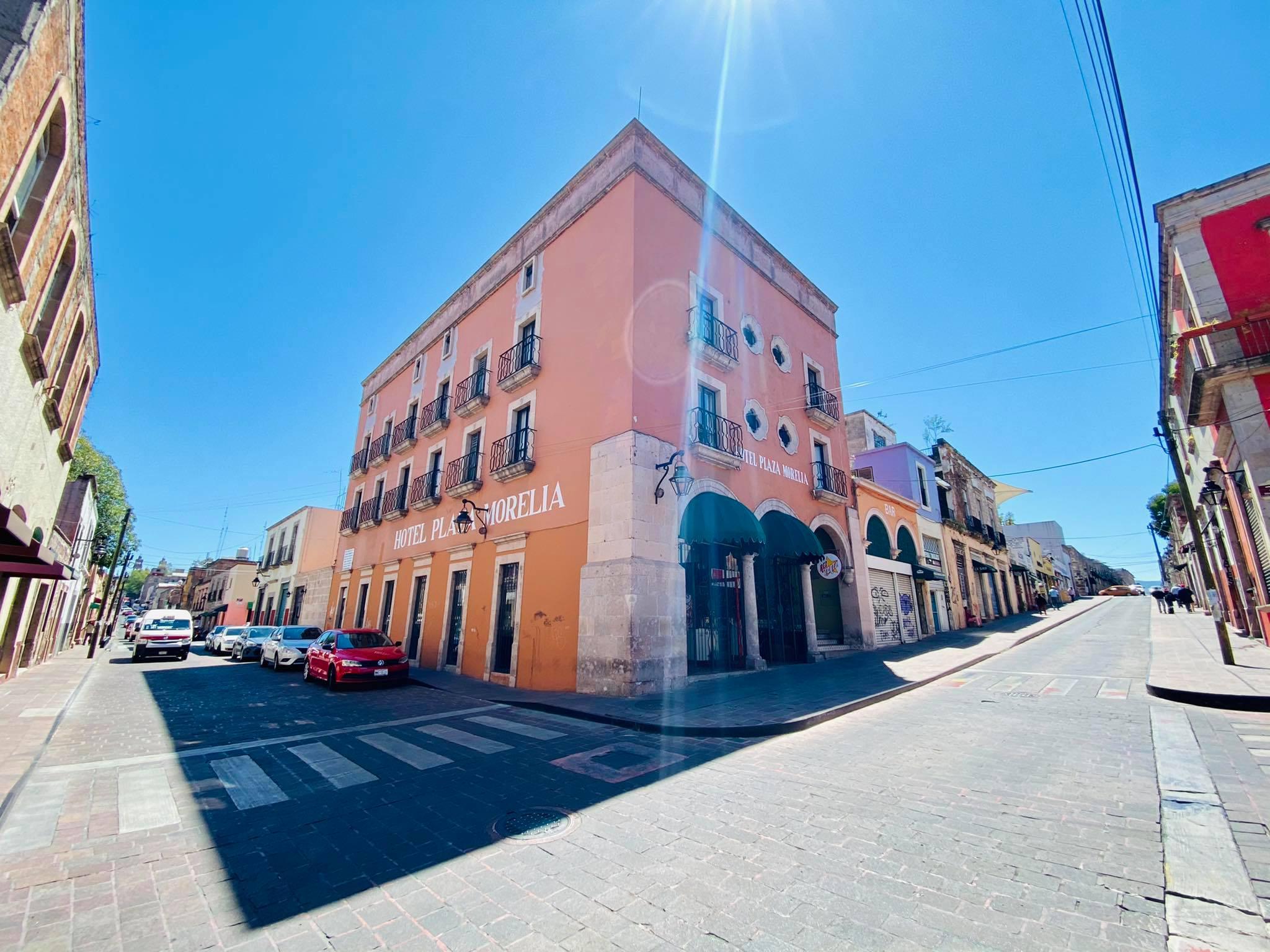 Hotel Plaza Morelia Buitenkant foto